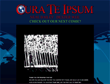 Tablet Screenshot of curateipsum.com